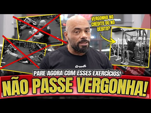 NÃO PASSE VERGONHA NA ACADEMIA! PARE AGORA COM ESSES EXERCÍCIOS! – MASTER CLASS RENATO CARIANI