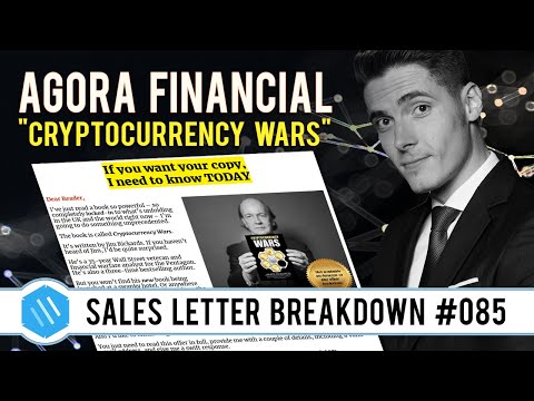 Agora Financial | "Cryptocurrency Wars" Sales Letter Breakdown (Proven Ads 85/100)