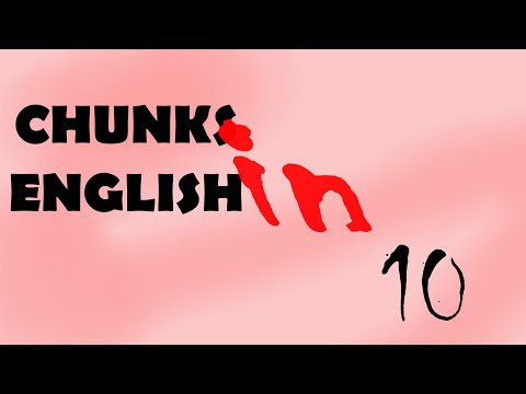 10. CHUNKS IN ENGLISH: Be supposed to...