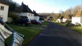 preview picture of video 'A Ride Through Milton Abbas, Dorset'