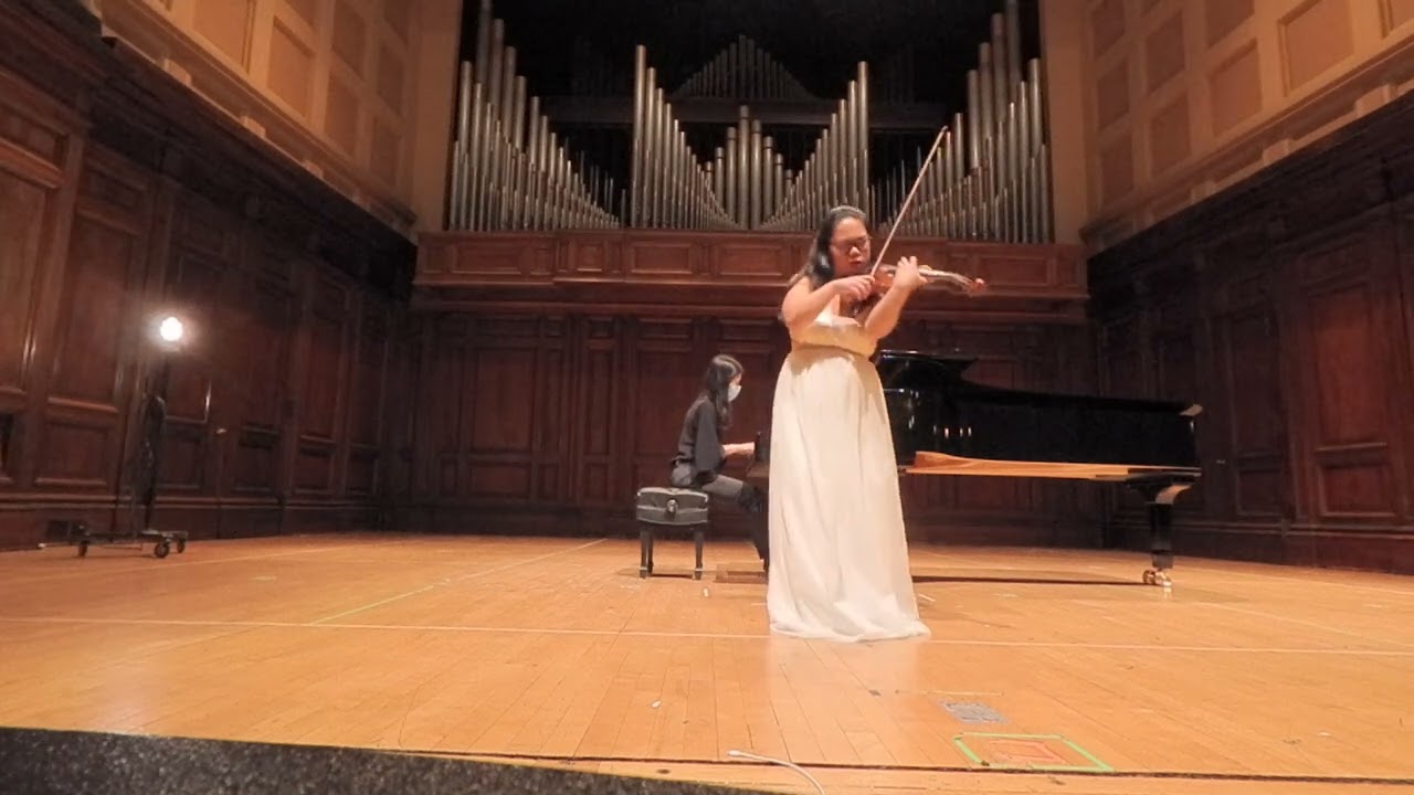 Promotional video thumbnail 1 for Julie Saxton, violinist