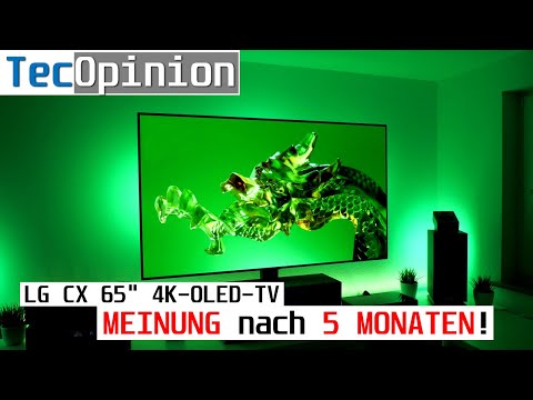 LG CX 65" OLED-TV mit Dolby Vision IQ - Meinung nach 5 Monaten! | TecOpinion | deutsch | 4K50p