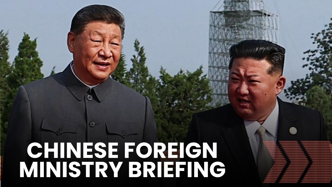 LIVE: Chinese Foreign Ministry Briefs Media as  Xi Arrives in North Korea With ‘New Missions’