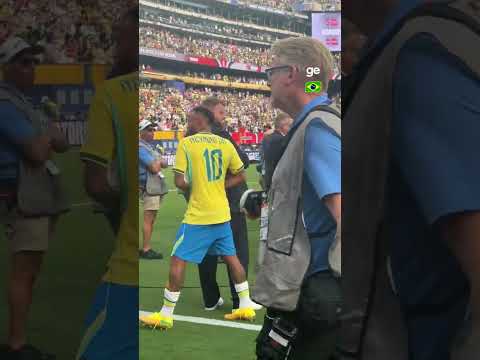 REAÇÃO DO NEYMAR NA SAÍDA DE CAMPO | #shorts | Copa do Mundo 2026 | ge.globo