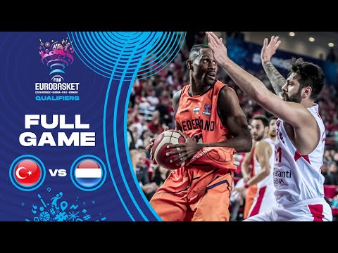Turkey v Netherlands - Full Game - FIBA EuroBasket Qualifiers 2022