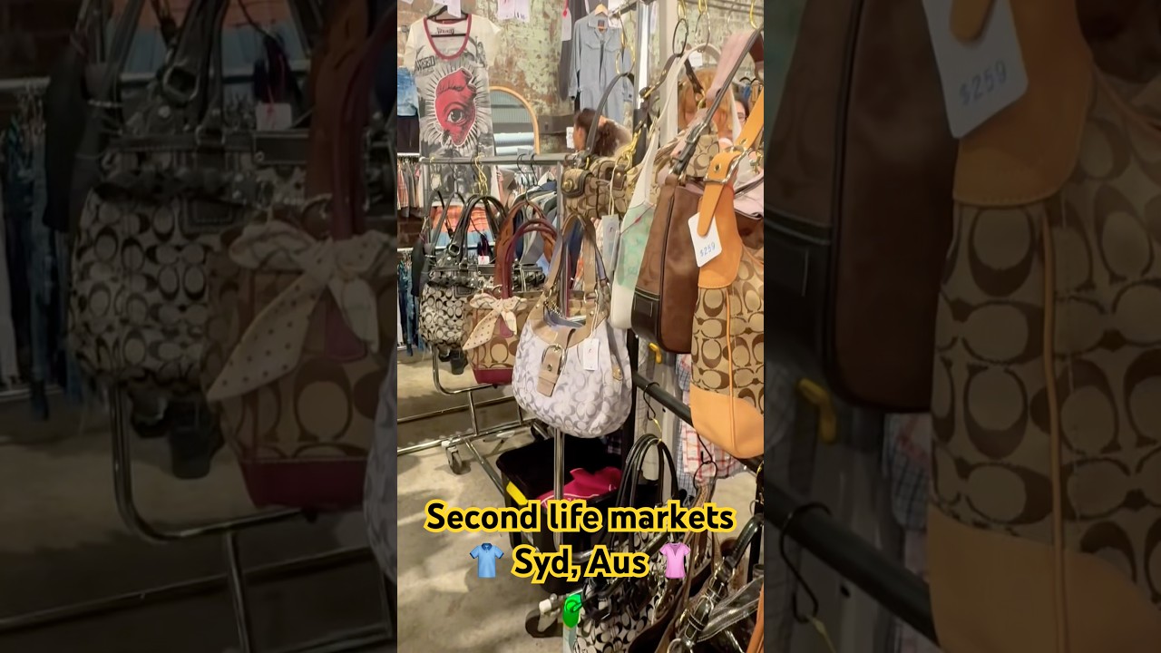 VINATAGE ‘Second life Markets’📍Sydney Aus!! #vintage#market #vintagemarket #thrift #sydney
