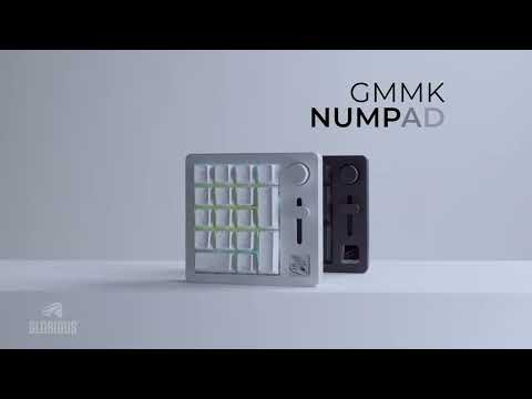 Glorious PC Gaming Race GMMK RGB belaidė skaičių klaviatūra | US, Fox Linear Switch video