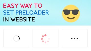 Easy to Set Preloader in Website Using HTML CSS and jQuery With Source Code