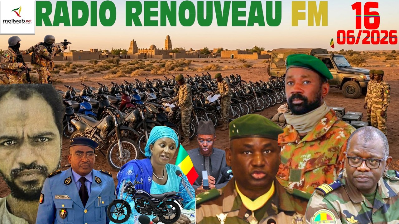La Revue de Presse de la RADIO RENOUVEAU FM du 16 Juin 2026