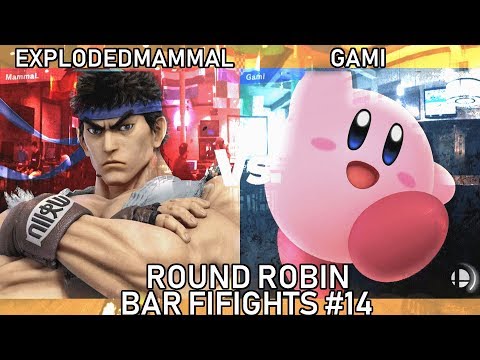 ExplodedMammaL (Ryu) vs. Gami (Kirby) - Bar Fights #14 RR