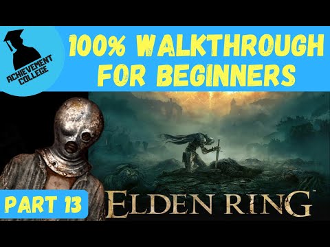 Elden Ring 100% Walkthrough for Beginners Part 13 - Scaly Misbegotten Boss Fight - NO DAMAGE