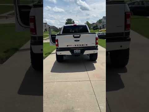 2019 Ford F-150 2.7 Ecoboost Flowmaster cat-back exhaust installed #automobile #ford #f150
