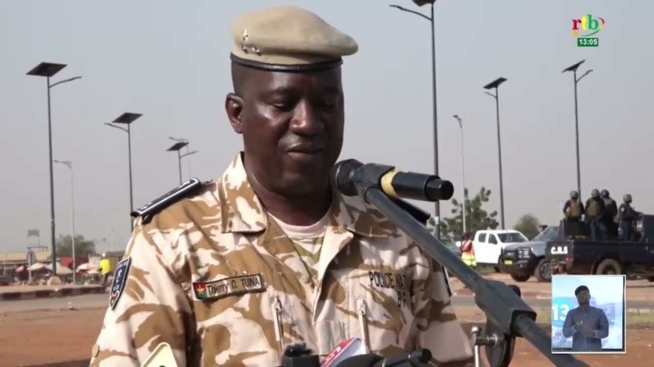 Le ministre de la Sécurité lance  le premier poste de contrôle à haute sécurité à Loumbila