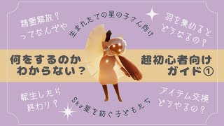 【Sky星を紡ぐ子どもたち】Sky初心者ガイド🔰Vol.1 / 星の子人生1周目の進め方 / 生まれたての星の子さん向け【Sky攻略】