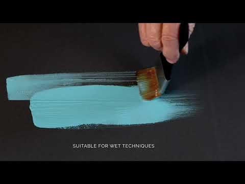 Canson Mi-Teintes Velvet : Suitable for wet technics