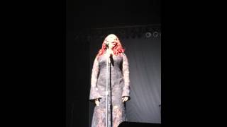 Ledisi singing What A Wonderful World