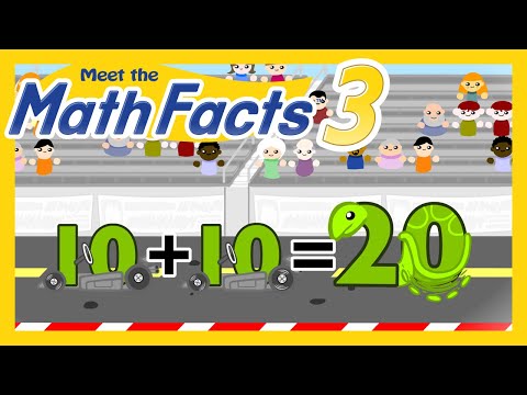 Meet the Math Facts Addition & Subtraction - 10 + 10 = 20 | Preschool Prep Company