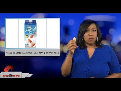 Almond Breeze almond-milk may contain milk (ASL - 8.3.18)