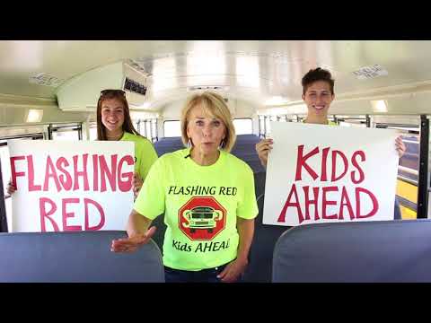 Flashing Red Kids Ahead || Everett Toyota of Paris