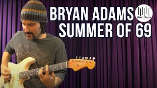 Bryan Adams Summer Of 69 Lesson
