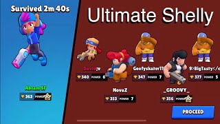 Ultimate Shelly! Big Game Table Flip Brawl Stars Domination