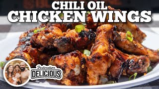 Chili Oil Chicken Wings | Blackstone Griddles