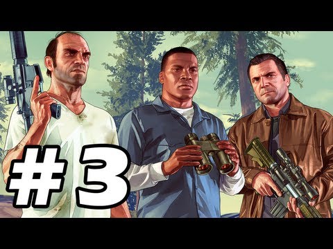 Grand Theft Auto 5 Gameplay Walkthrough Part 3 - GTA 5