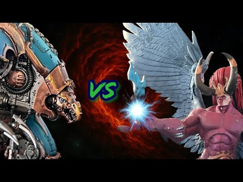 Unleashed - Thousand Sons vs Chaos Knights (Warhammer 40K Battle Report)