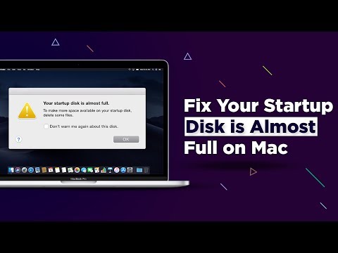 How To Fix Your Startup Disk Is Almost Full On Mac | Startup Disk Full On Mac