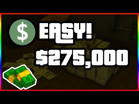Make $275,000 in GTA V Online Easy