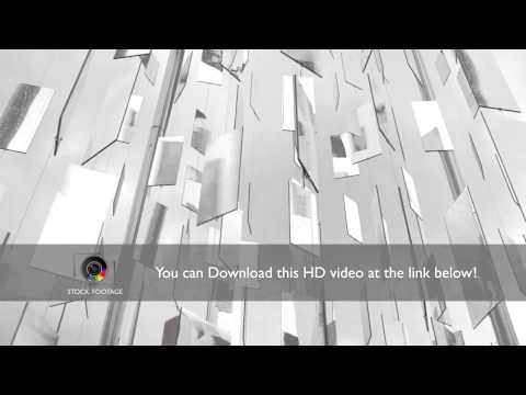 City reflects in mirrors.