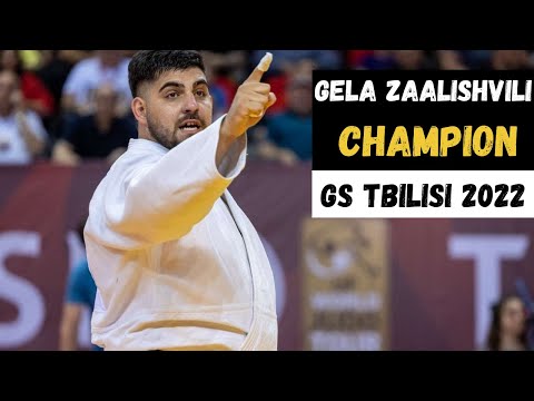 Gela Zaalishvili Judo Tbilisi 2022 Georgia Judo Champion
