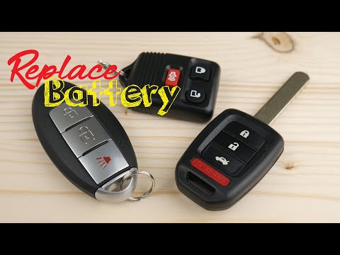 Car Key Battery Replacement