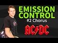 How to play Emission Control Guitar Lesson #2 Chorus - AC/DC