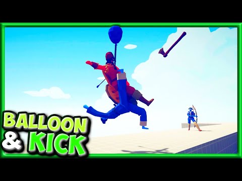 Balloon & Kick! Taekwondo and Balloon Archer vs Every Faction + Bonus - TABS MODS GAMEPLAY
