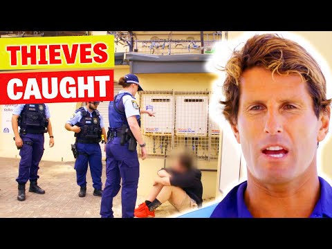 Caught in the Act: Thieves and Troublemakers On The Beach