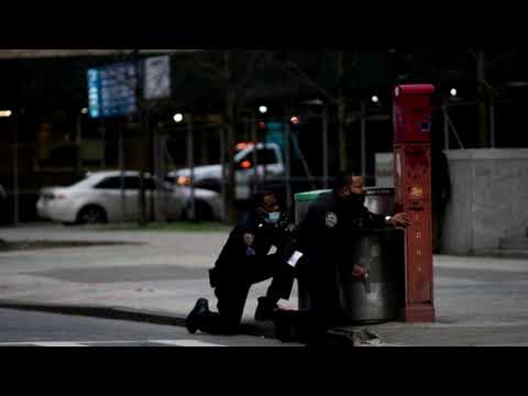 槍手在紐約市教堂外被警察開槍打死。 (Gunman shot, killed by police outside NYC church)