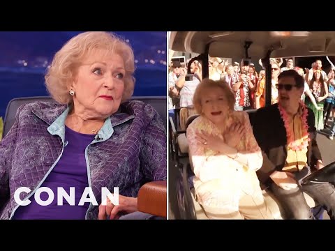 Betty White’s Birthday Flash Mob | CONAN on TBS