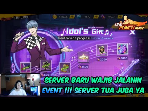 Event Idol Gift , Hidup Saya Dipenuhi Gacha - SERVER BARU WAJIB JALANIN !!! - OPM The Strongest