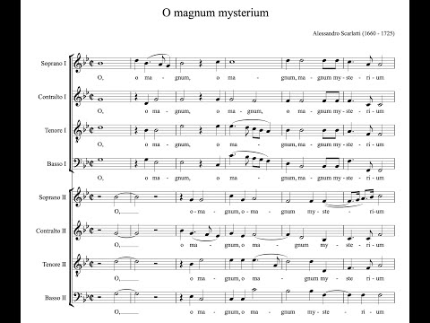 Alessandro Scarlatti - O magnum mysterium
