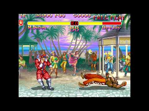 SUPER STREET FIGHTER 2 M BISON VS DEEJAY