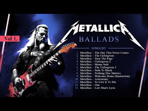 Metallica Ballads Vol 1. | Heavy Metal | Slow Lyric