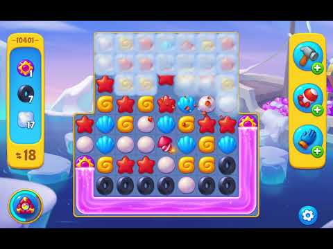 Fishdom Level 10401 - Daily Log #739| Ice Adventure | Gemstone Trail 