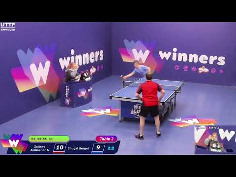 WINners CUP table 2  18.01  Zaitsev Aleksandr A - Chugai Sergei  22:30