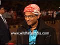 Zubeen Garg wears gamosa on head, at Star Screen awards, sings winning composition for us