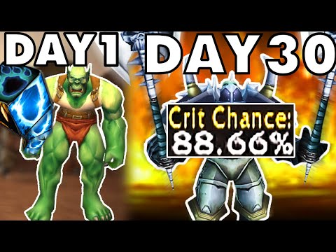 I played an ILLEGAL WoW server for 30 days