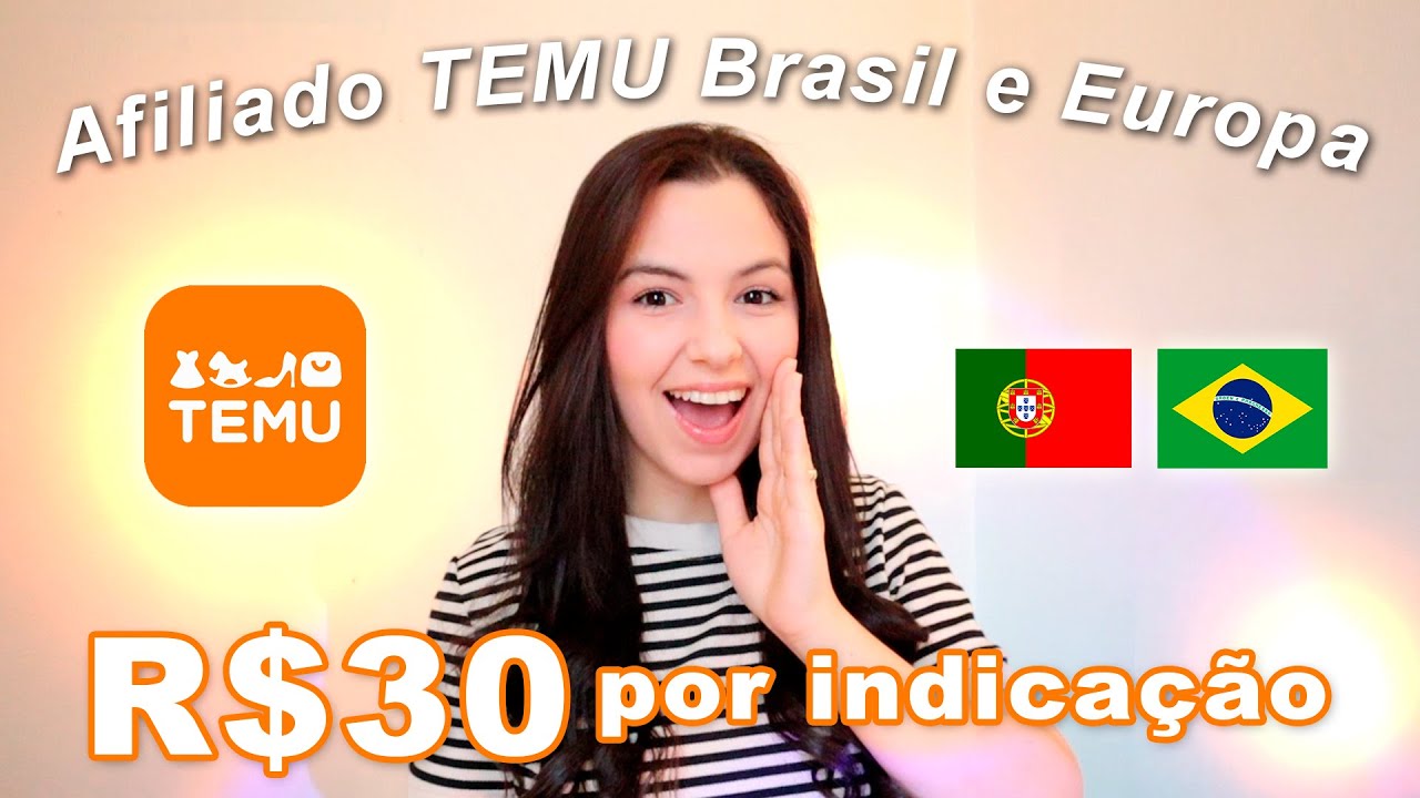 Como ganhar dinheiro na TEMU Brasil e Europa? *mostrei meus ganhos* | TEMU AFILIADO BRASIL