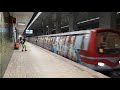 Trenul De Metrou IVA 109 011 177 Trecând Prin Stația Grozăvești