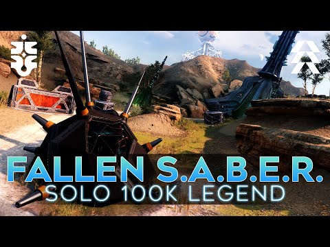 Solo Hunter 100k Legendary FALLEN S.A.B.E.R. Nightfall | Destiny 2: Season of the Risen