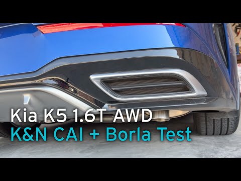 GT-Line Turbo Spool & Exhaust Sound Upgrade | K&N Intake + Borla Cat-Back (AWD K5)